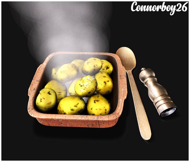 ionic : Starter - Steamed potatoes