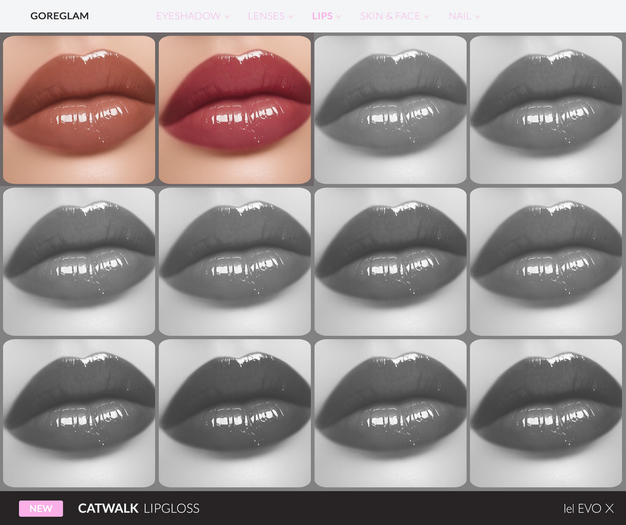 Goreglam 'Catwalk' Lipgloss EVO X DEMO
