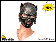 Meshuga PBR Gothic Demon Mask FULL PERM MESH 