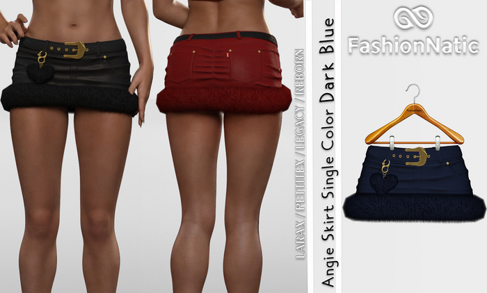 Reborn Skirt Angie Dark Blue