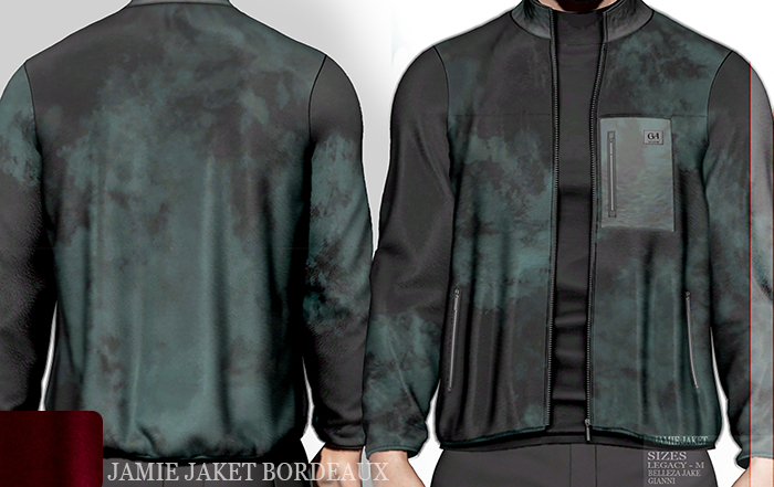 [GL - inc.] - Jamie Jaket Black Rose Gift