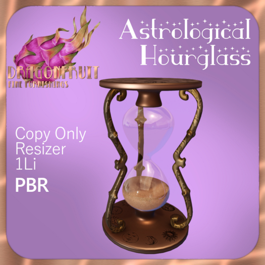 DRAGONFRUIT -  Astrological Hourglass PBR