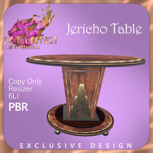 DRAGONFRUIT -  Jericho Table PBR