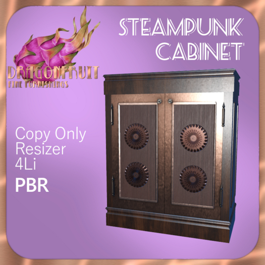 DRAGONFRUIT -  Steampunk Cabinet PBR