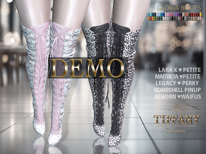 ::TD:: Gloria Boots [Mesh] DEMO + Lara X