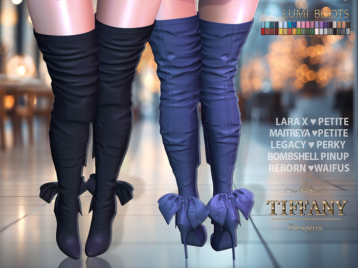 ::TD:: Lumi Boots [Mesh] + Lara X