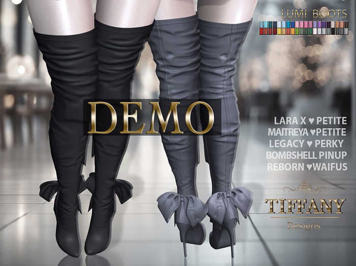 ::TD:: Lumi Boots [Mesh] DEMO + Lara X