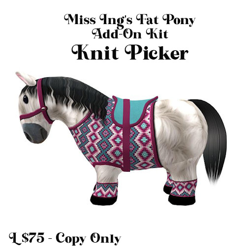 Miss Ing's Fat Pony Add-On Kit Knit Picker