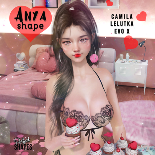 *PS* Anya Shape - Lelutka Evo X Camila + ERIKA