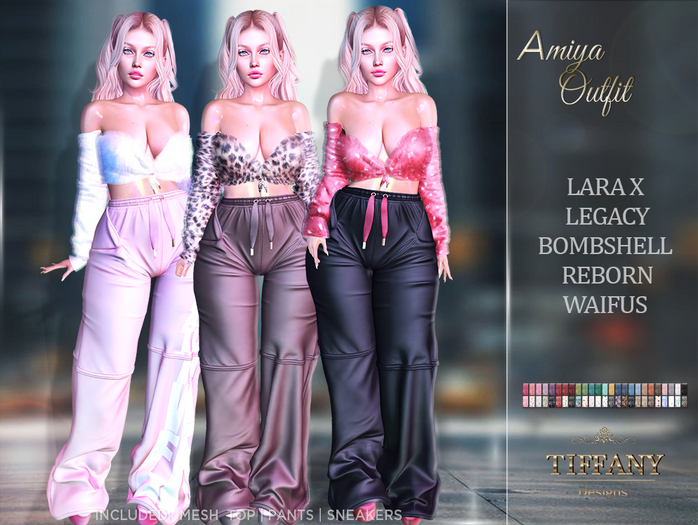 ::TD:: Amiya Outfit [Mesh] + Lara X