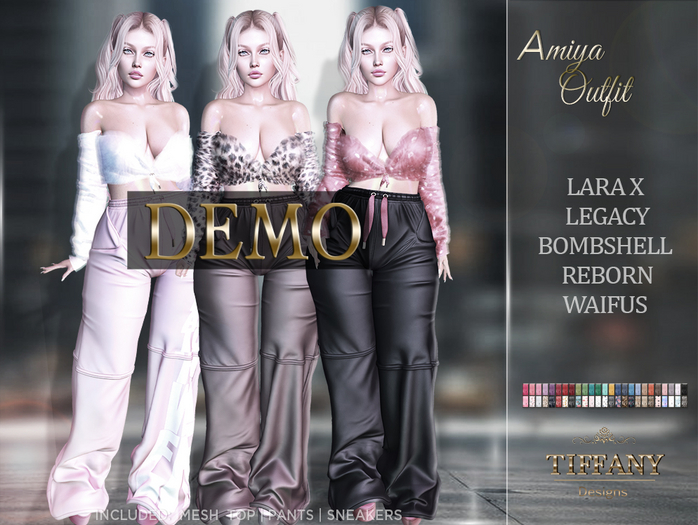 ::TD:: Amiya Outfit [Mesh] DEMO + Lara X
