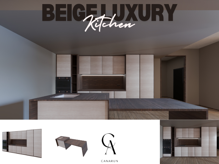 Beige Kitchen - CANARUN - (Rezzme)