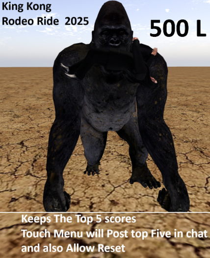 King Kong Rodeo Ride 2025