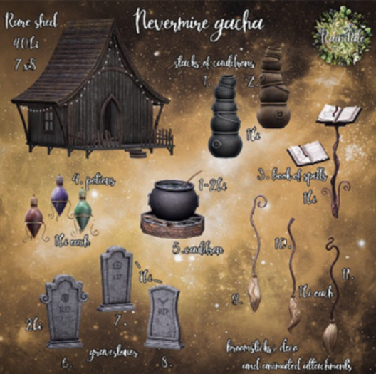Raindale - Nevermire shed (rez&open) RARE