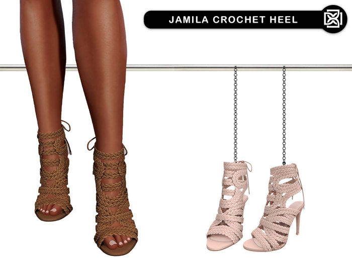 Addams - Jamila Crochet Heel #02