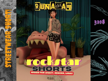 runaway: rockstar shorts (fullpack)