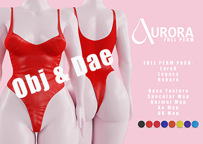 Mesh 01 Bodysuit Obj&Dae