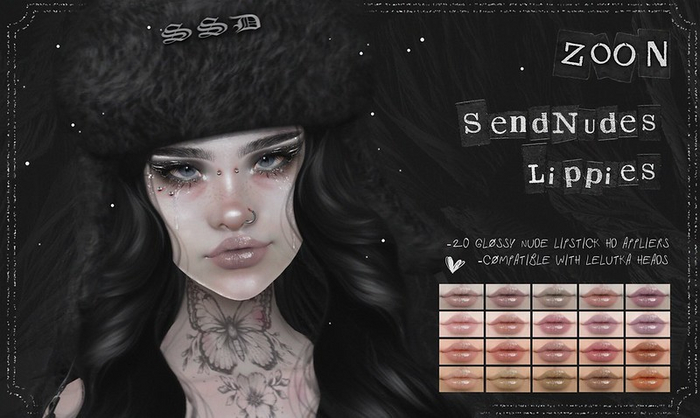 ZOON // SendNudes Lippies Fatpack 