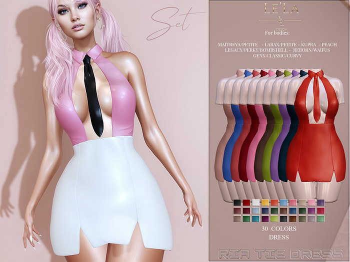 {Le'La} Ria Tie Dress 