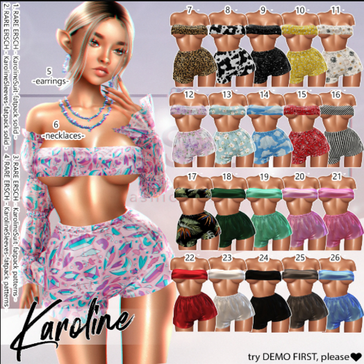ERSCH - Karoline LEGACY RARES / ACCESORIES