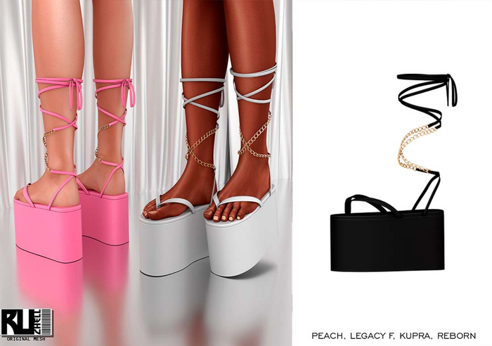 Ruchell: Anjali Sandals 'Black'