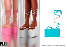 Ruchell: Anjali Sandals 'Blue'