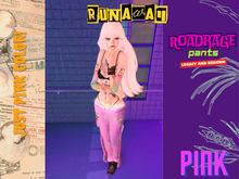 runaway: road rage pants pink (fullpack)
