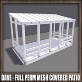 DAVE - FULL PERM MESH COVERED PATIO