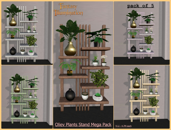Plants Stand Mega Pack