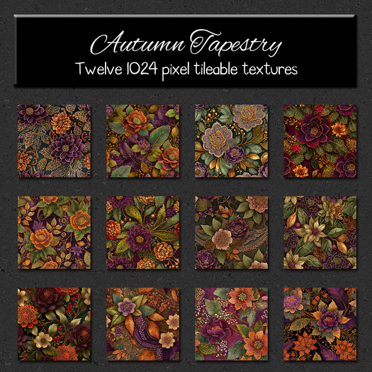 *Wallflowers* Autumn Tapestry