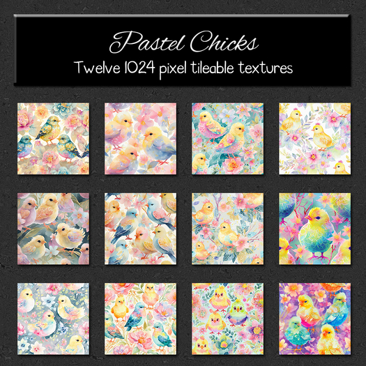 *Wallflowers* Pastel Chicks
