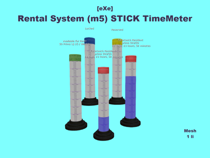 [eXe] Rental System box (m5) Sticks  RentBox for Rent rentals 