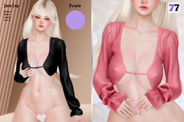 77Store - Lara Top - Purple