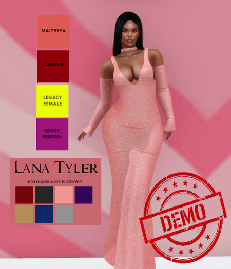 DEMO Lana Tyler Endless Love Gown