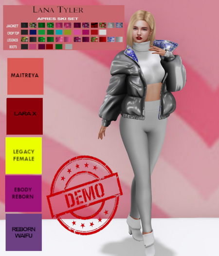 DEMO Lana Tyler Apres Ski Set