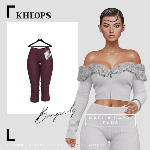 Kheops  /\ - MAELIA - CAPRI PANTS - Purple