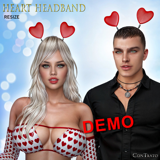 [ConTrato] Heart Headband DEMO