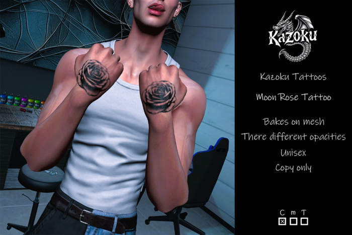 [KAZOKU] Moon Rose Tattoo
