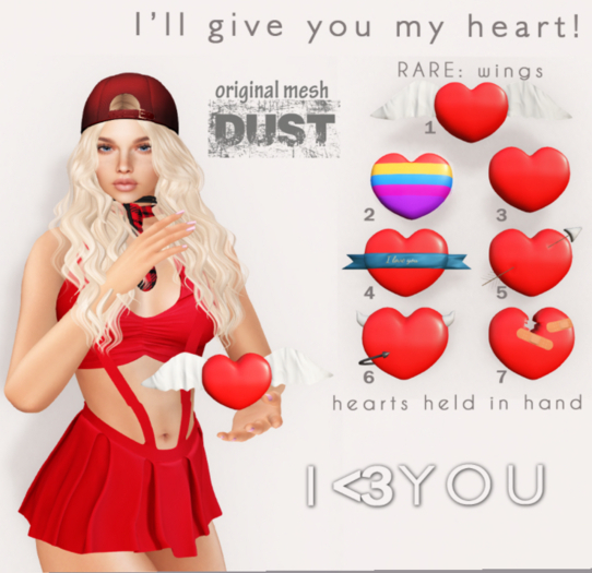 1 DUST: Heart - Wings RARE [add]
