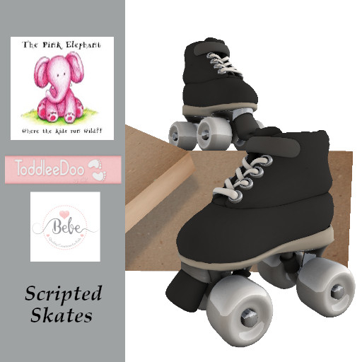 TPE TD/BB Black Roller Skates