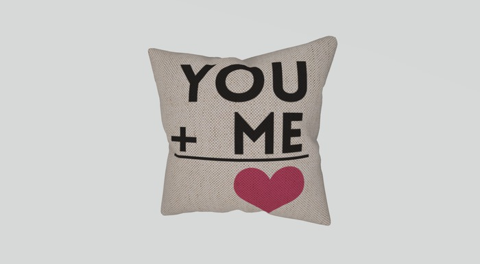 .:Ecce Bellus:. You + Me Pillow