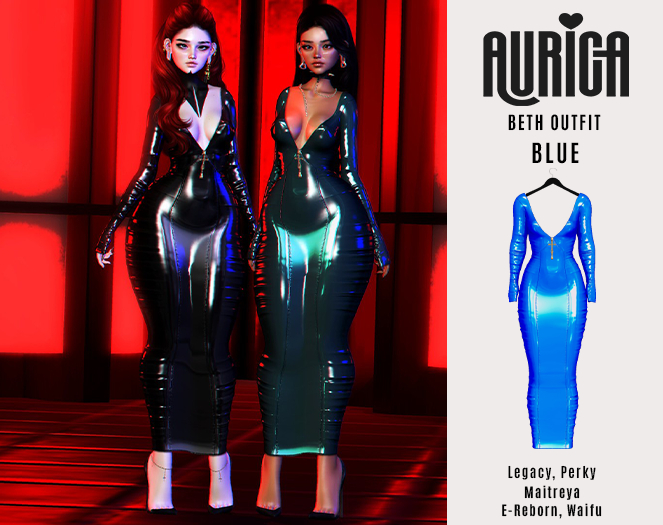 AURICA Beth Dress BLUE /ADD ME/
