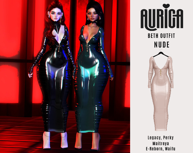AURICA Beth Dress NUDE /ADD ME/