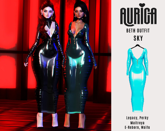 AURICA Beth Dress SKY /ADD ME/