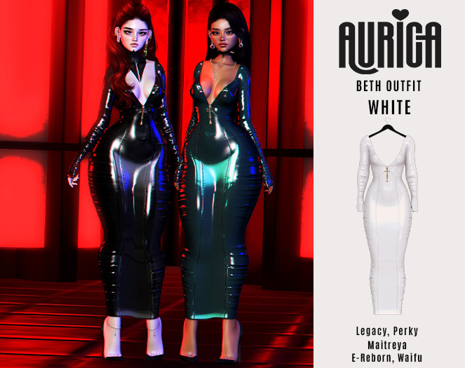 AURICA Beth Dress WHITE /ADD ME/