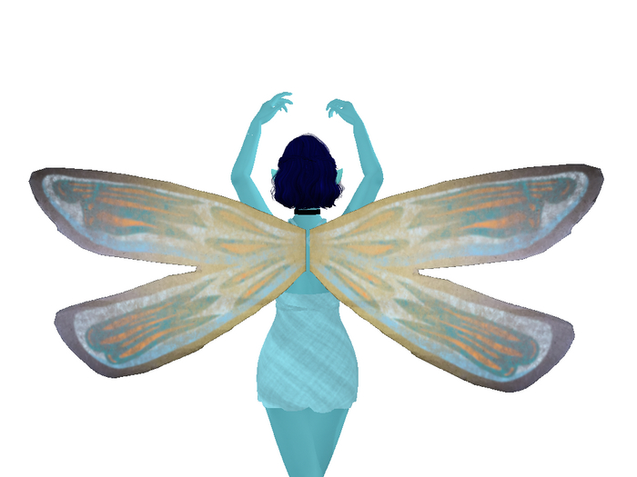 Chalky Dragonfly Wings Freebie