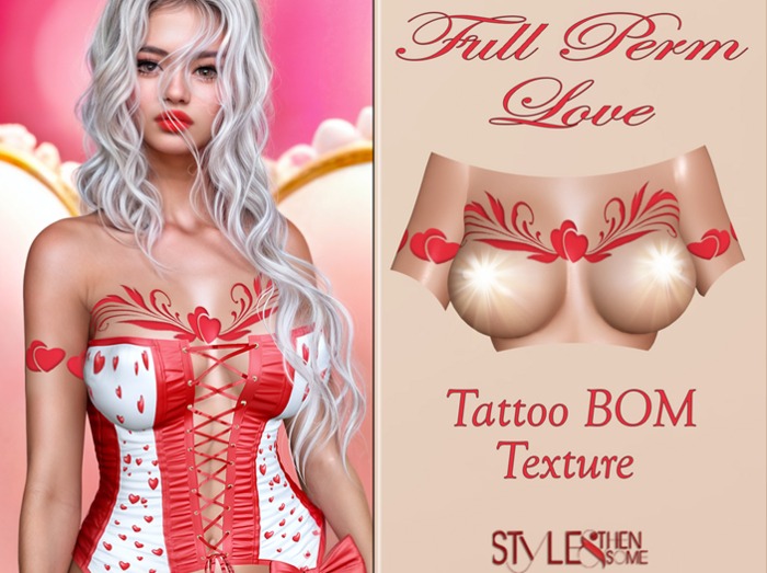 STYLES - Tattoo BOM Love - FULL PERM