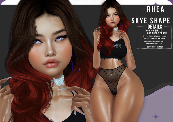 RHEA:SKYE SHAPE LELUT BILLIE