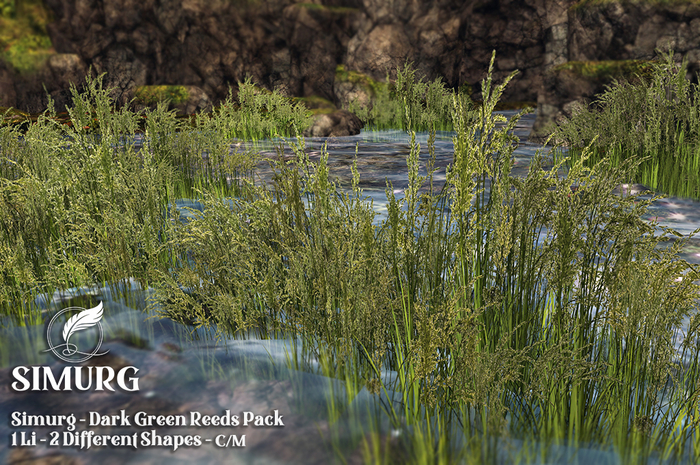 Simurg - Dark Green Reeds Pack