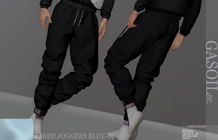 [GL - inc.] - Jared JOGGERS Cadet Blue